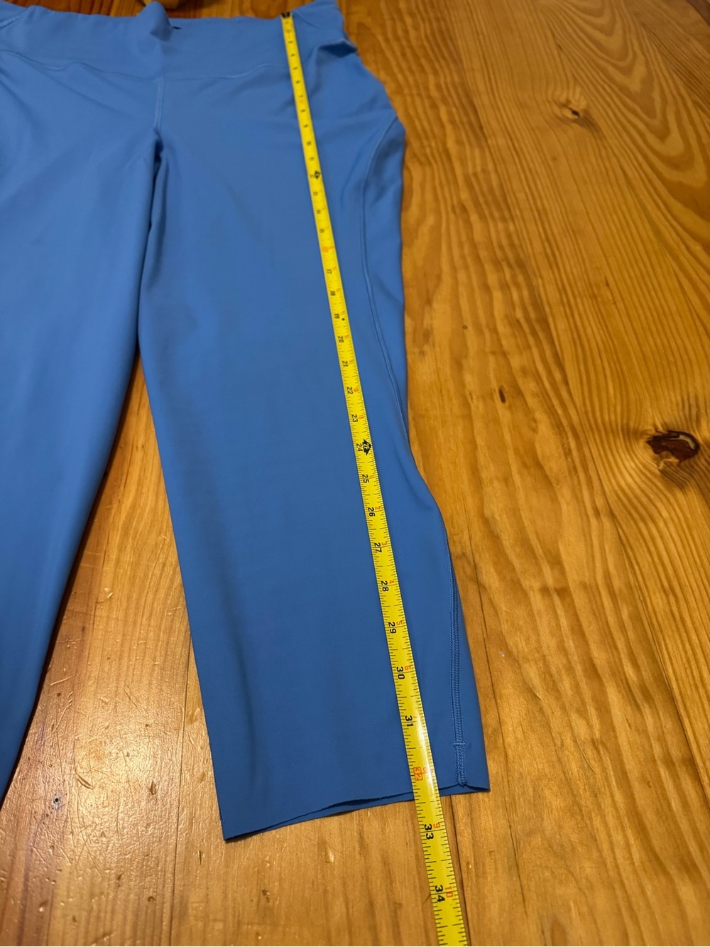 Lululemon Base Pace High-Rise Crop 23" Blue Nile Women’s Size 14 - Picture 5 of 10